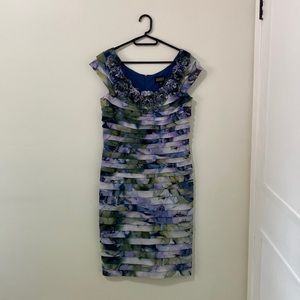 Adrianna Papell Floral Dress